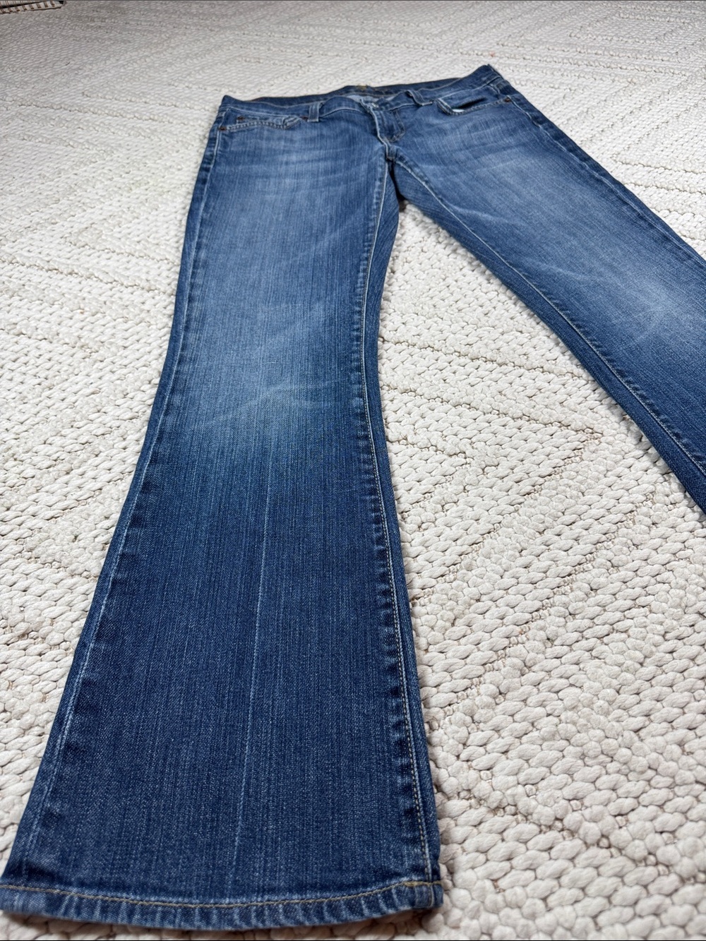 7 For All Mankind Bootcut Jeans 28x29 - Picture 2 of 8